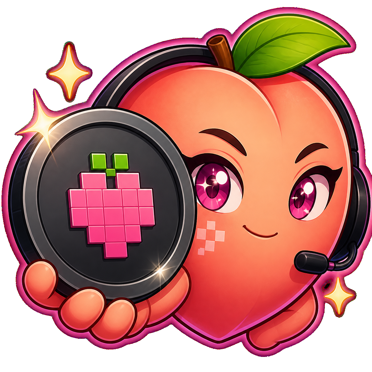 Peachy met PixelCoin